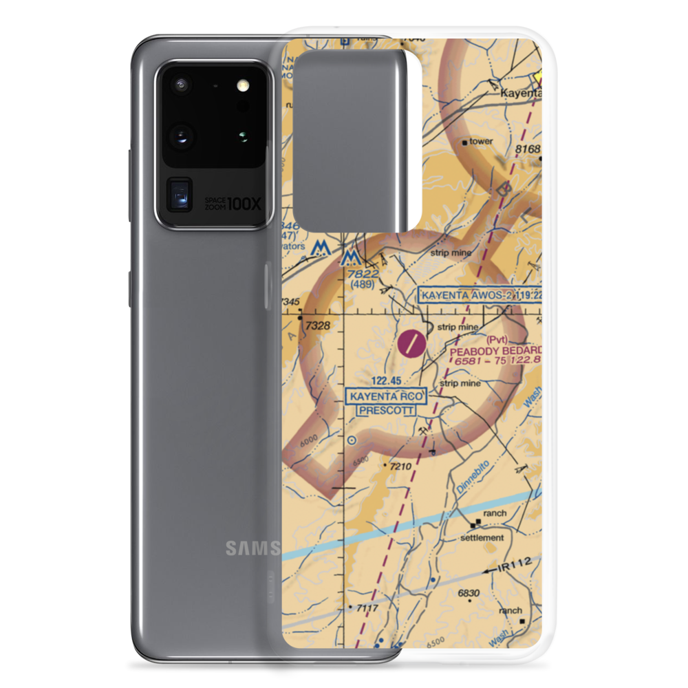 Peabody Bedard Field (38AZ) VFR Sectional Samsung Case Samsung Galaxy S20 Ultra model shown