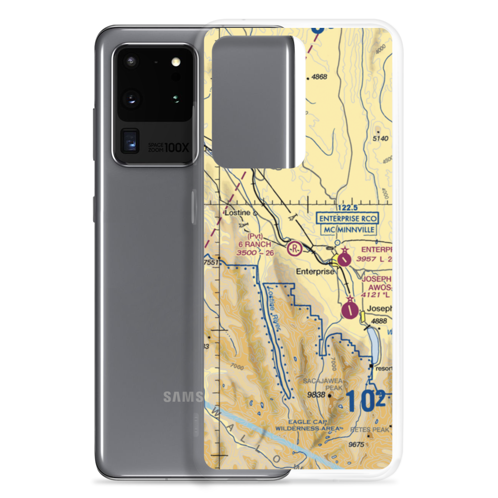 Peacock Ranch Airport (05OR) VFR Sectional Samsung Case Samsung Galaxy S20 Ultra model shown