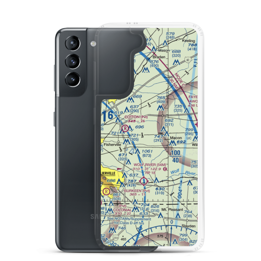 Pegasus Field (7TN4) VFR Sectional Samsung Case Samsung Galaxy S21 model shown