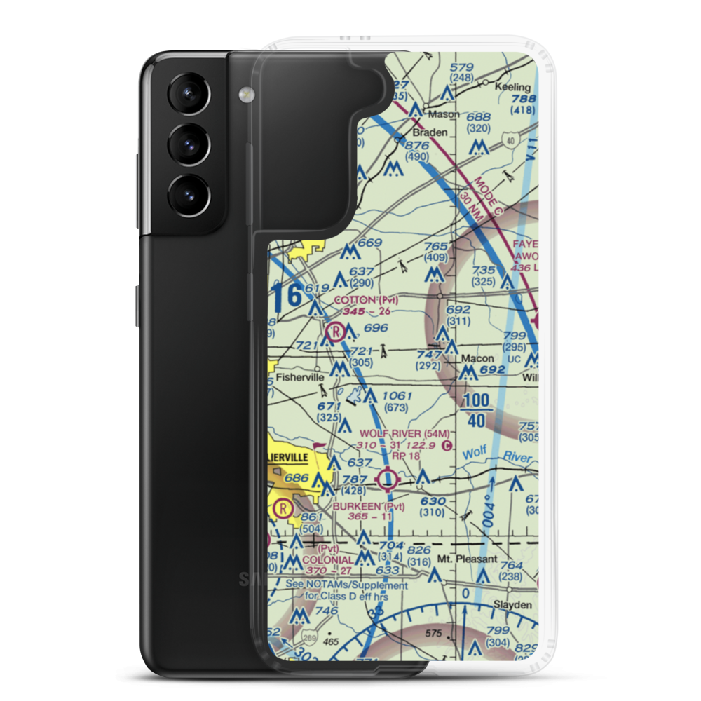 Pegasus Field (7TN4) VFR Sectional Samsung Case Samsung Galaxy S21 Plus model shown