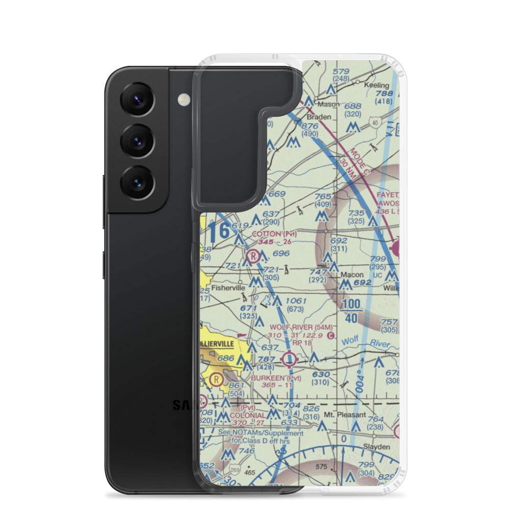 Pegasus Field (7TN4) VFR Sectional Samsung Case Samsung Galaxy S22 model shown