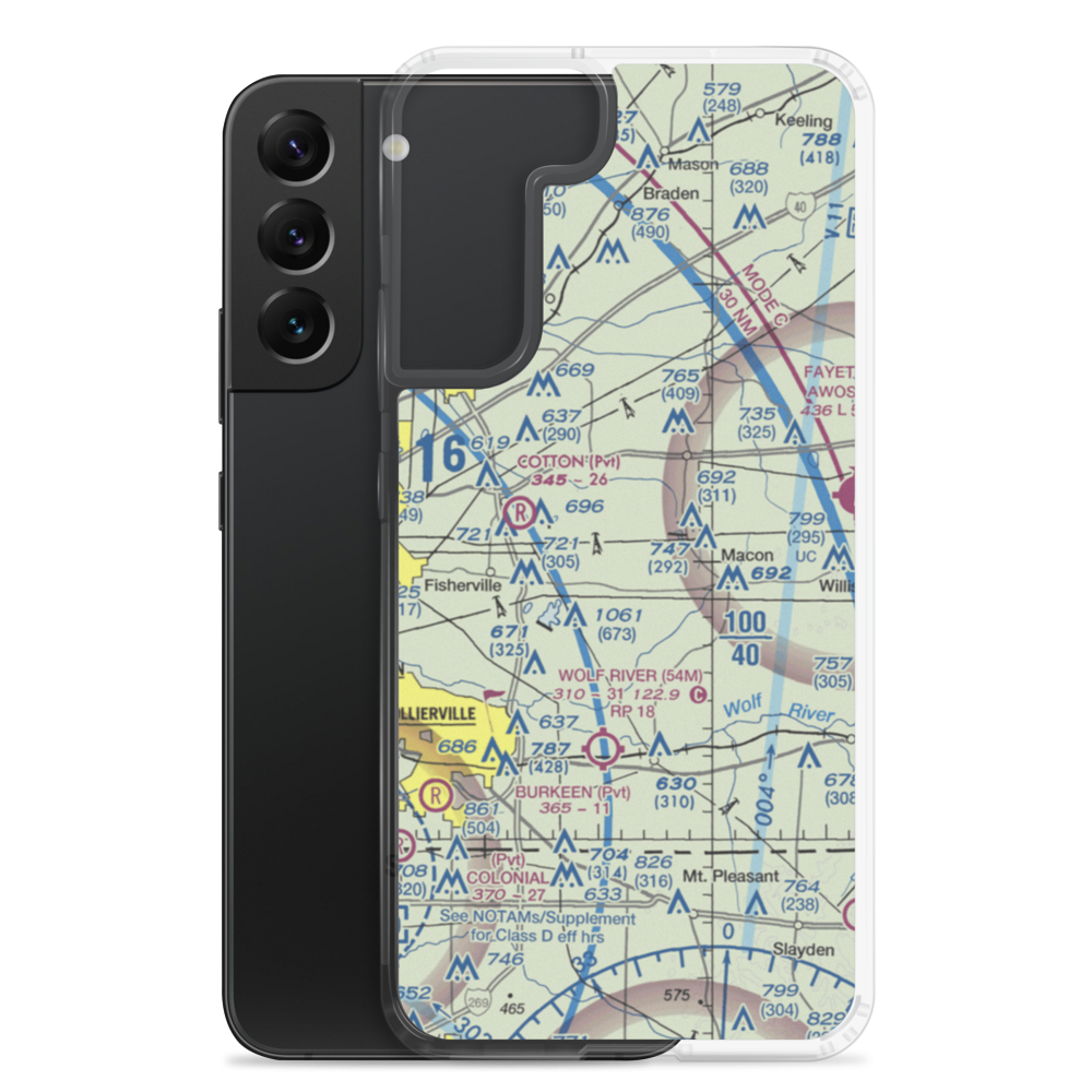 Pegasus Field (7TN4) VFR Sectional Samsung Case Samsung Galaxy S22 Plus model shown