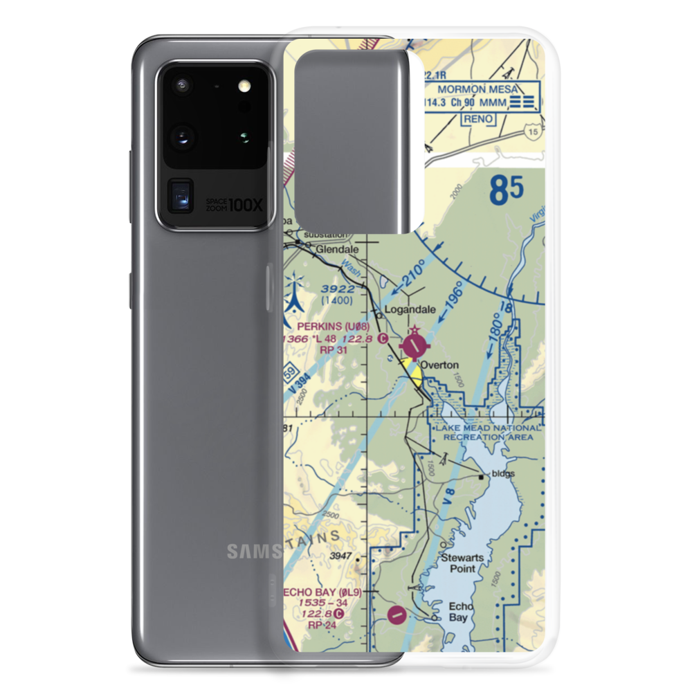 Perkins Field (U08) VFR Sectional Samsung Case Samsung Galaxy S20 Ultra model shown