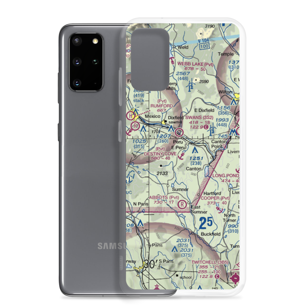 Peru / Destiny Cove SPB (3ME7) VFR Sectional Samsung Case Samsung Galaxy S20 Plus model shown