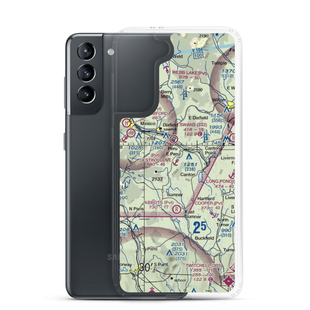 Peru / Destiny Cove SPB (3ME7) VFR Sectional Samsung Case Samsung Galaxy S21 model shown