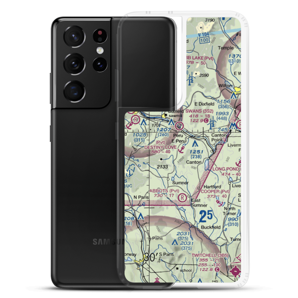 Peru / Destiny Cove SPB (3ME7) VFR Sectional Samsung Case Samsung Galaxy S21 Ultra model shown