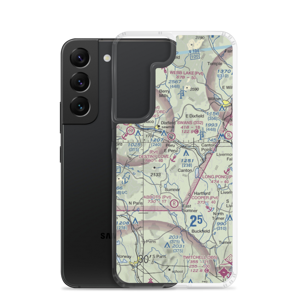 Peru / Destiny Cove SPB (3ME7) VFR Sectional Samsung Case Samsung Galaxy S22 model shown