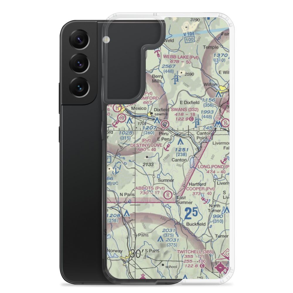 Peru / Destiny Cove SPB (3ME7) VFR Sectional Samsung Case Samsung Galaxy S22 Plus model shown