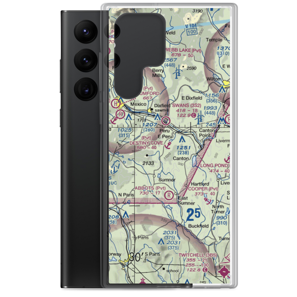 Peru / Destiny Cove SPB (3ME7) VFR Sectional Samsung Case Samsung Galaxy S22 Ultra model shown