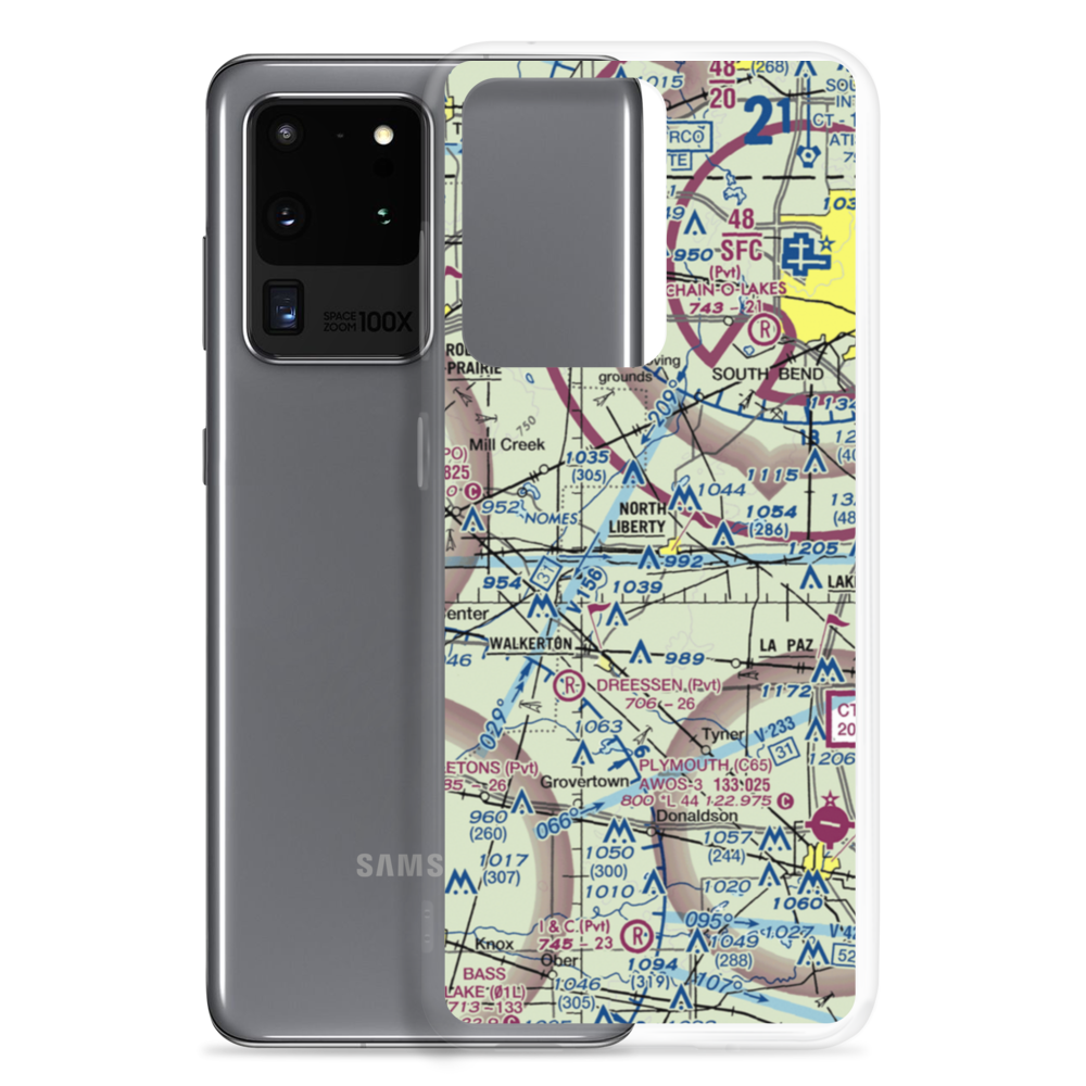 Peterson Ultralightport (36IN) VFR Sectional Samsung Case Samsung Galaxy S20 Ultra model shown