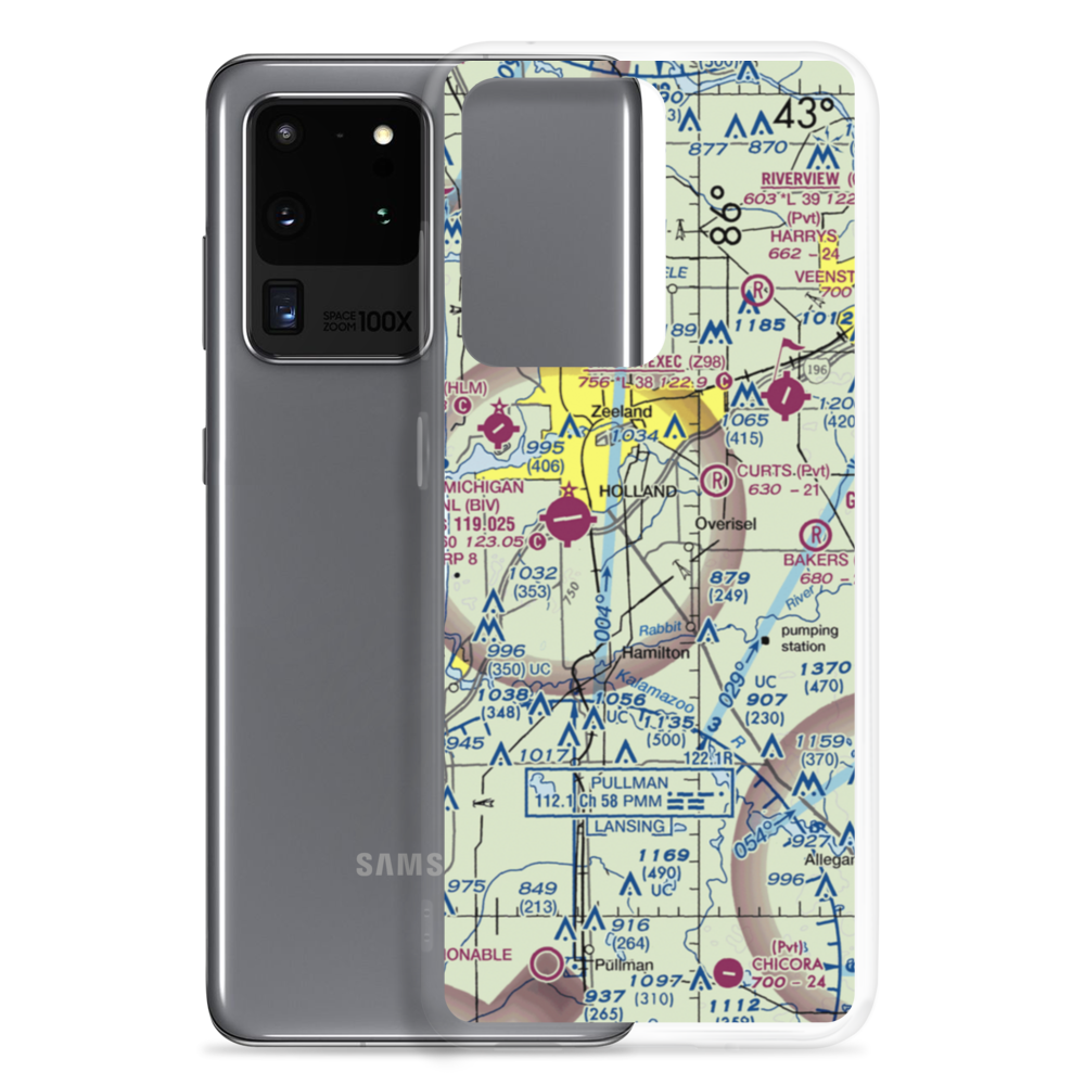 Phil's Field (4MI3) VFR Sectional Samsung Case Samsung Galaxy S20 Ultra model shown