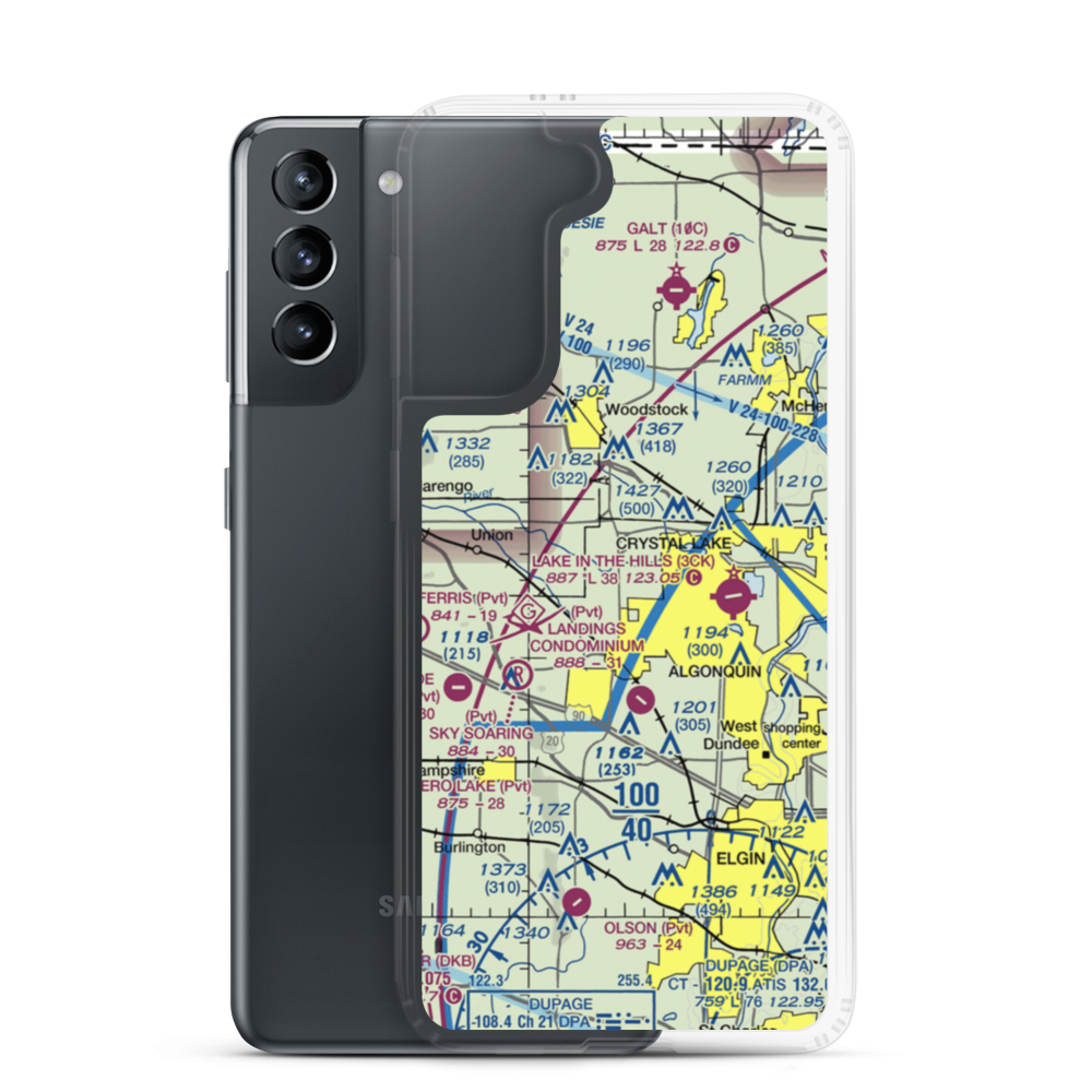 Phyllis Field (6IL2) VFR Sectional Samsung Case Samsung Galaxy S21 model shown