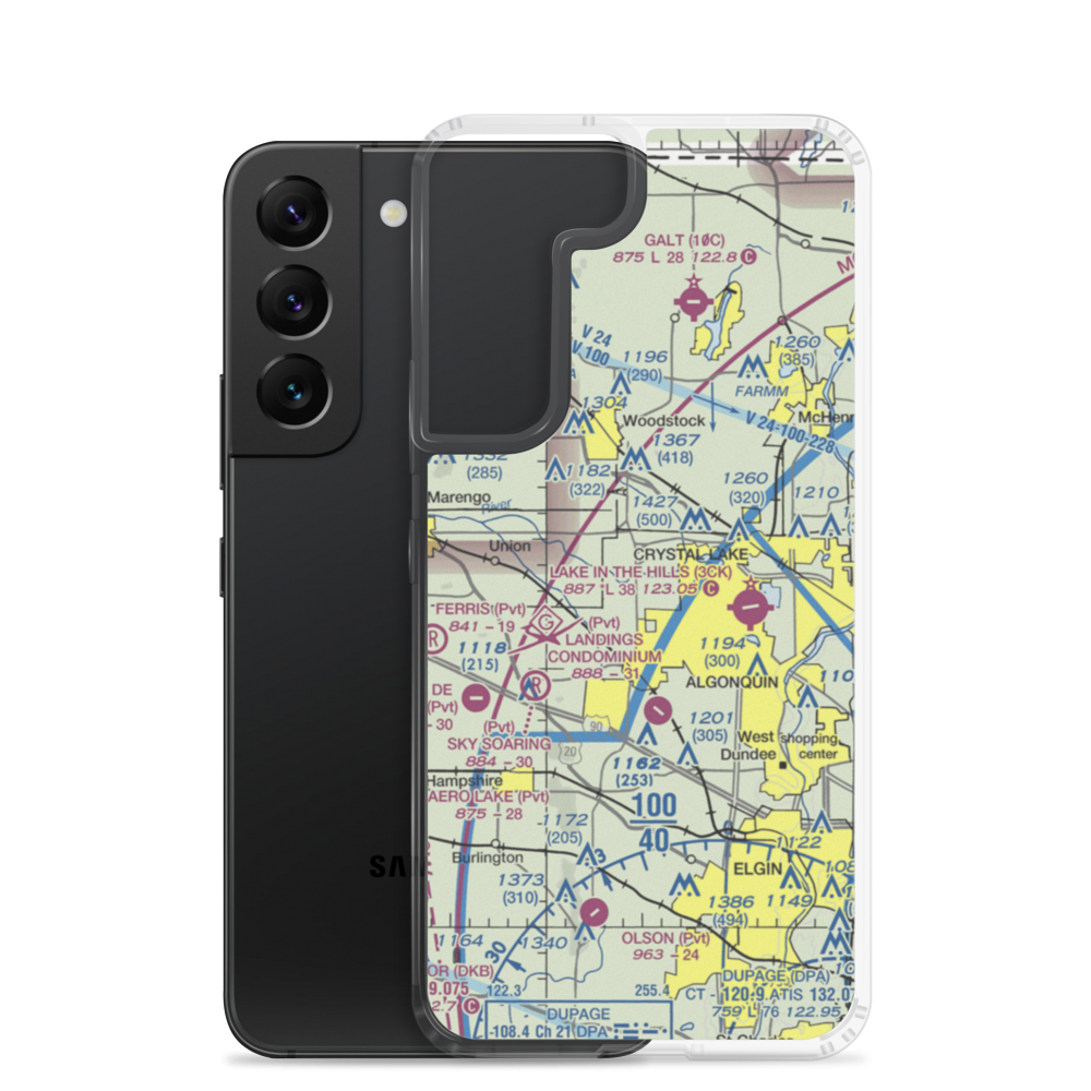 Phyllis Field (6IL2) VFR Sectional Samsung Case Samsung Galaxy S22 model shown