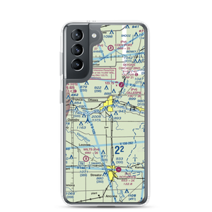 Pike's Airport (22LL) VFR Sectional Samsung Case