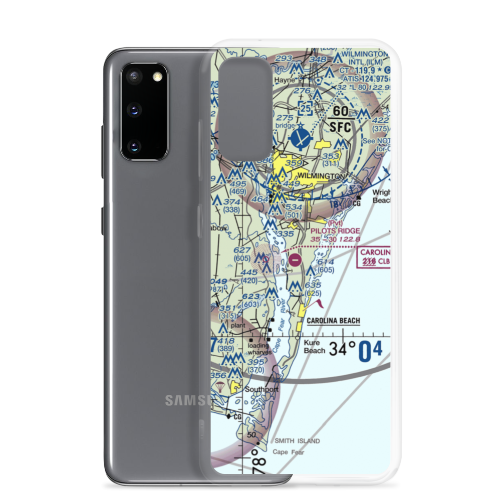 Pilots Ridge Airport (03NC) VFR Sectional Samsung Case Samsung Galaxy S20 model shown