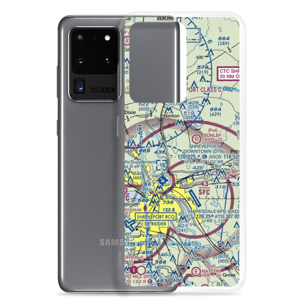 Pioneer Field Flight Park Ultralightport (LA17) VFR Sectional Samsung Case Samsung Galaxy S20 Ultra model shown