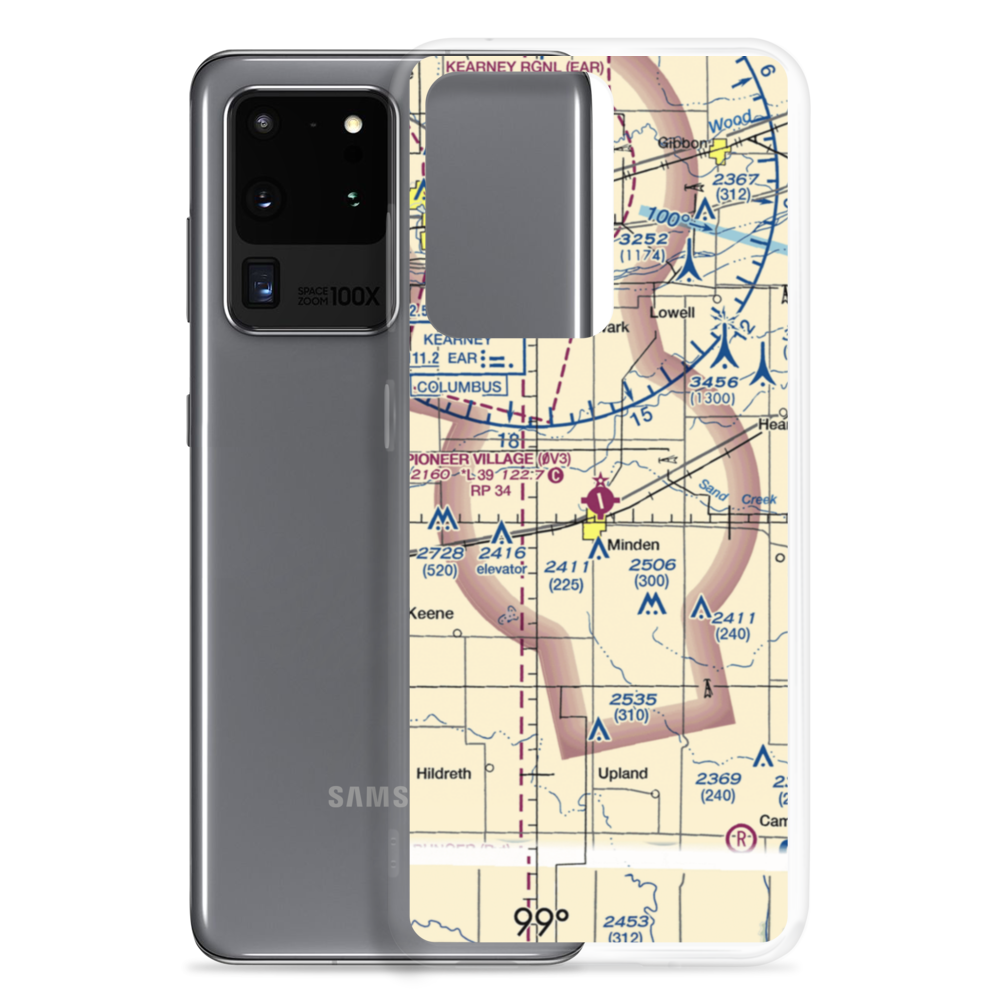 Pioneer Village Field (0V3) VFR Sectional Samsung Case Samsung Galaxy S20 Ultra model shown