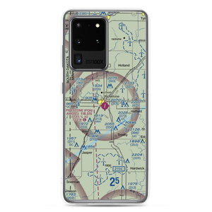 Pipestone Municipal Airport (PQN) VFR Sectional Samsung Case