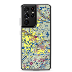 Pittsburgh-Monroeville Airport (15PA) VFR Sectional Samsung Case