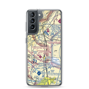 Pontious Airport (1CL2) VFR Sectional Samsung Case