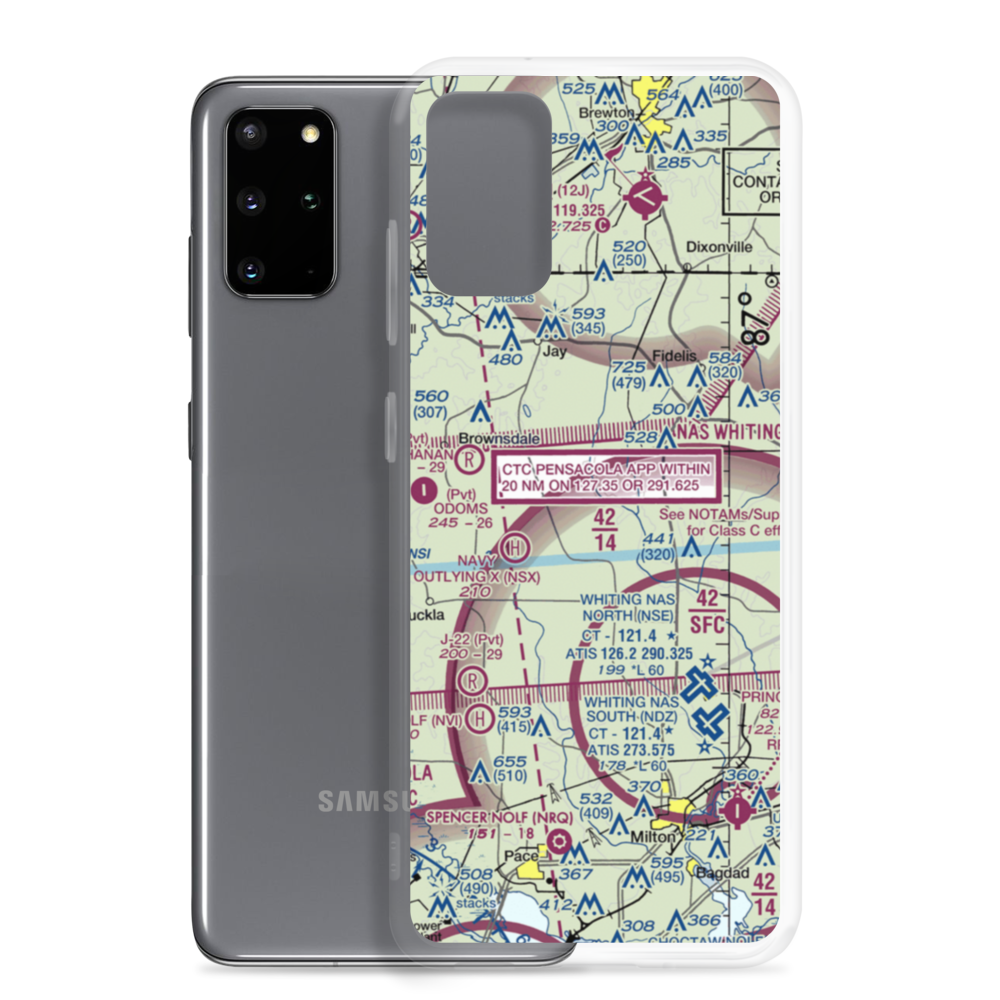 Porter Airport (FD82) VFR Sectional Samsung Case Samsung Galaxy S20 Plus model shown