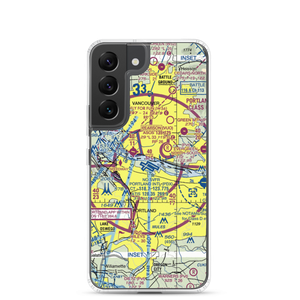 Portland International Airport (PDX) VFR Sectional Samsung Case