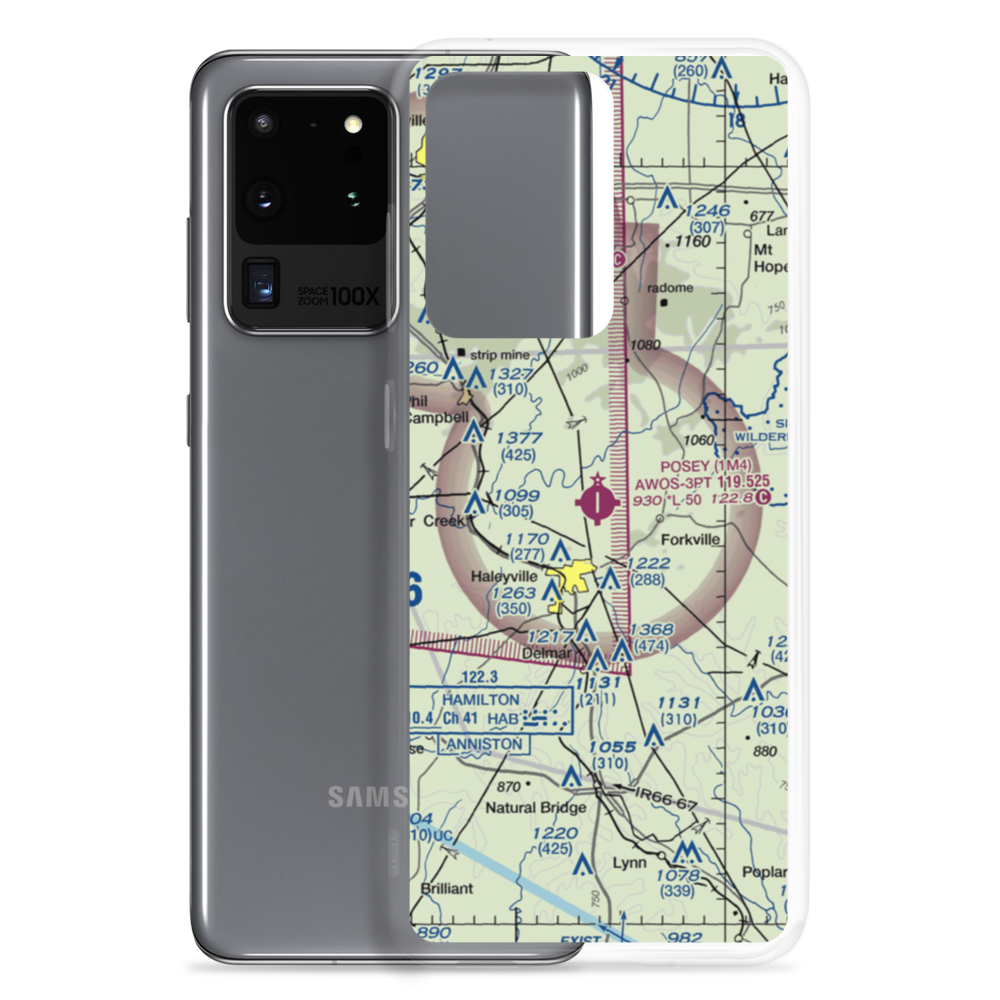 Posey Field (1M4) VFR Sectional Samsung Case Samsung Galaxy S20 Ultra model shown