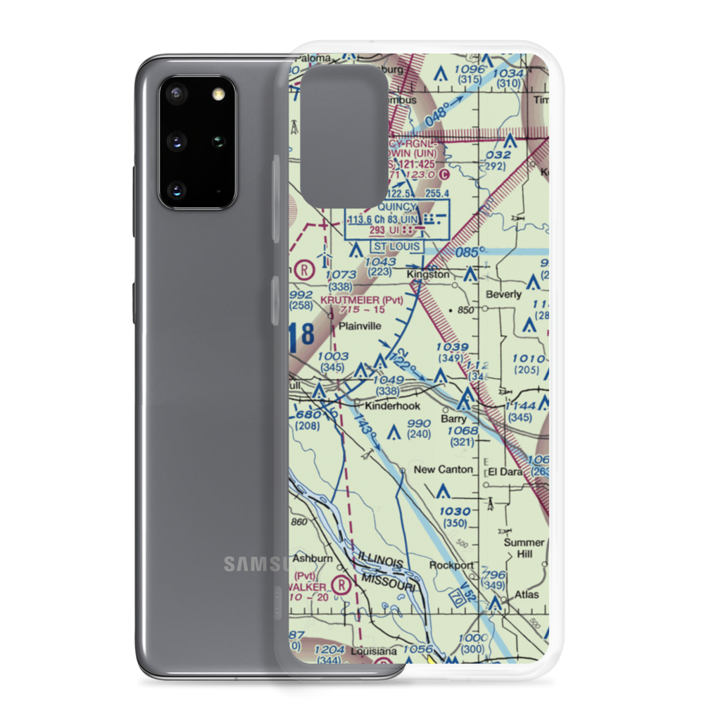 Potter Airport (44IS) VFR Sectional Samsung Case Samsung Galaxy S20 Plus model shown