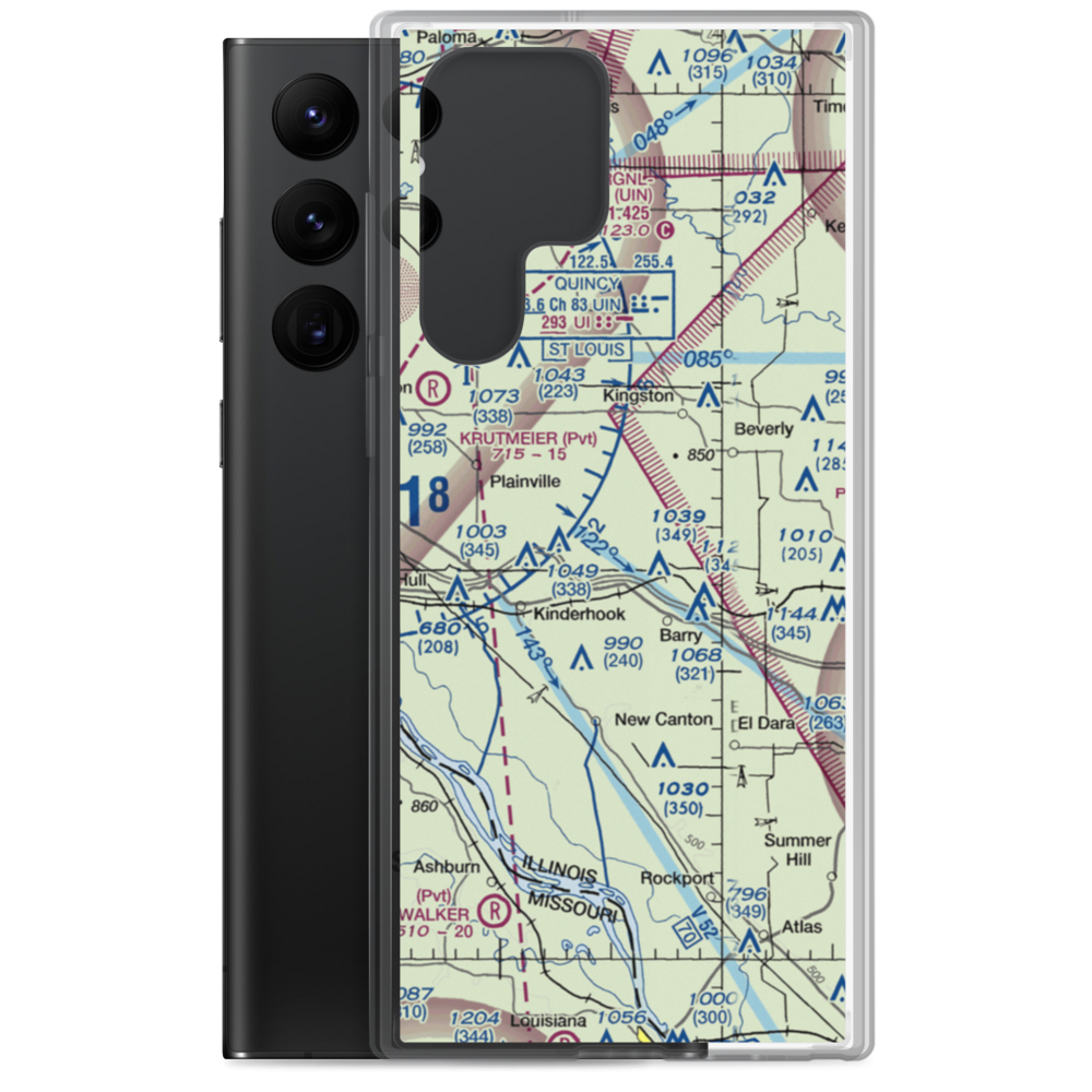 Potter Airport (44IS) VFR Sectional Samsung Case Samsung Galaxy S22 Ultra model shown