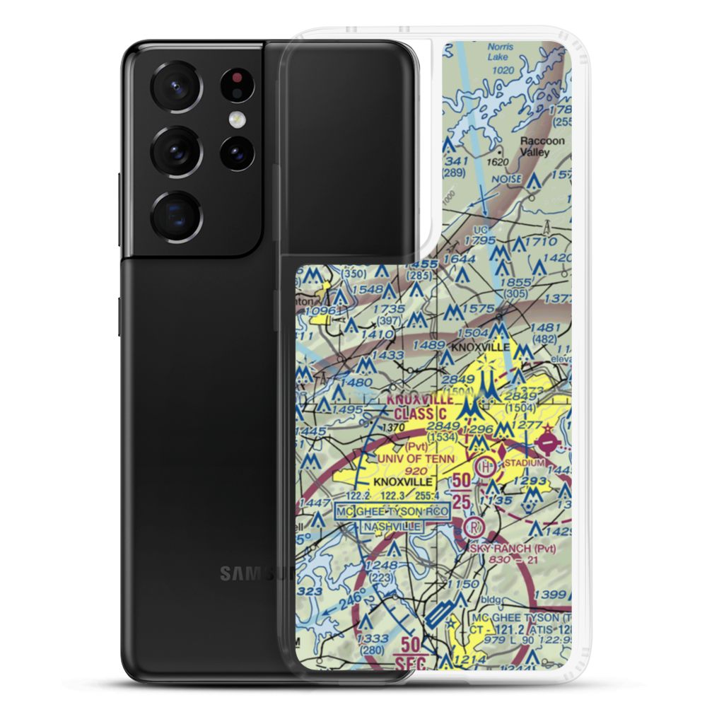 Powell STOLport (9A2) VFR Sectional Samsung Case Samsung Galaxy S21 Ultra model shown