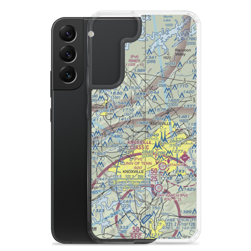 Powell STOLport (9A2) VFR Sectional Samsung Case Samsung Galaxy S22 Plus model shown