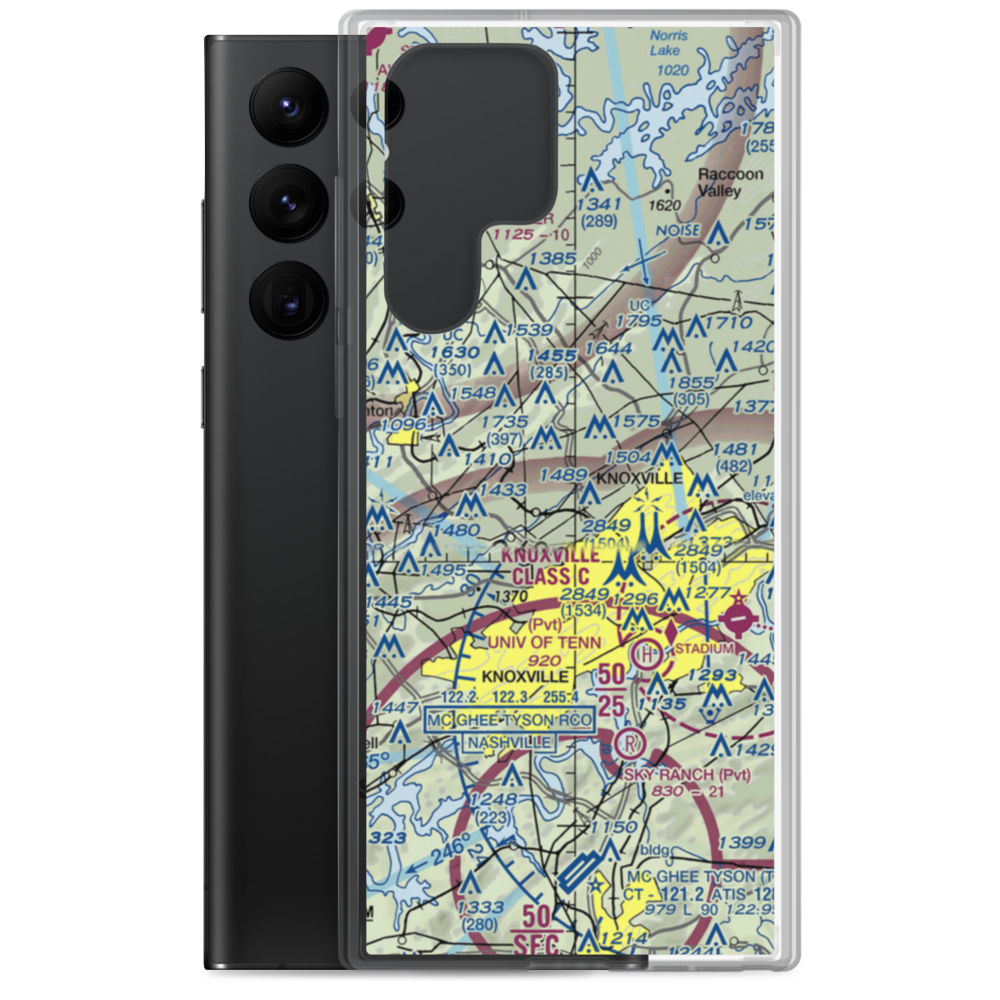 Powell STOLport (9A2) VFR Sectional Samsung Case Samsung Galaxy S22 Ultra model shown