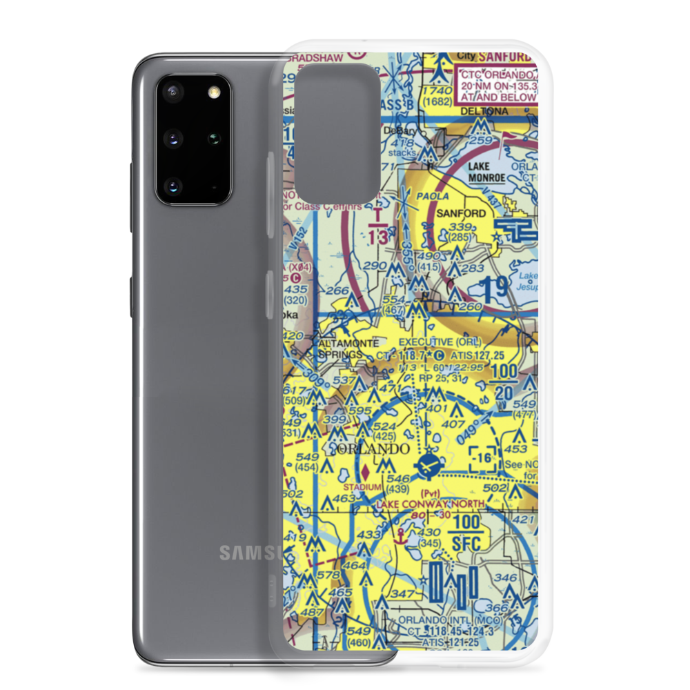 Prairie Lake Private Res Sp Mooring Facility (3FD9) VFR Sectional Samsung Case Samsung Galaxy S20 Plus model shown