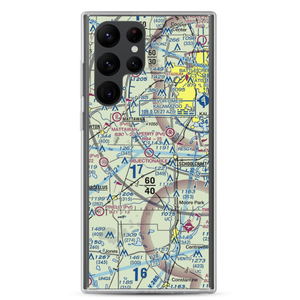 Prairie Ronde Airport (P97) VFR Sectional Samsung Case