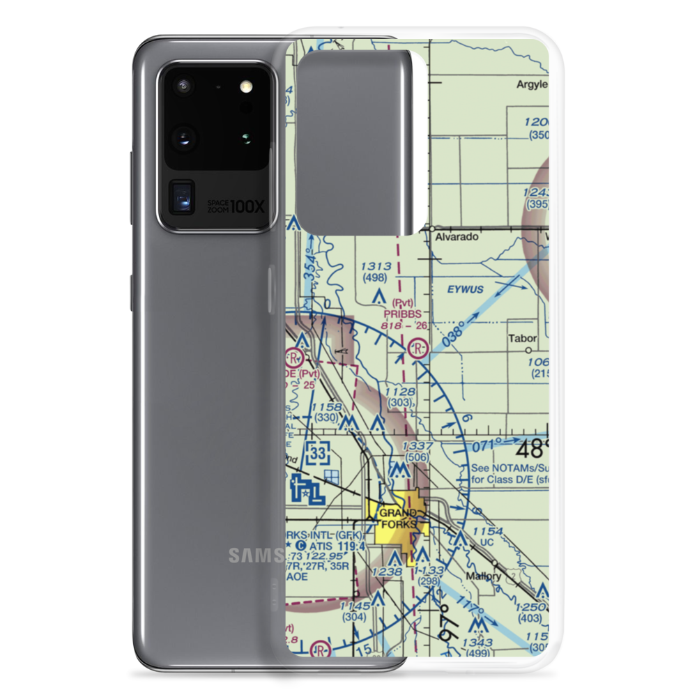 Pribbs Field (2MN0) VFR Sectional Samsung Case Samsung Galaxy S20 Ultra model shown