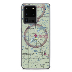 Price County Airport (PBH) VFR Sectional Samsung Case