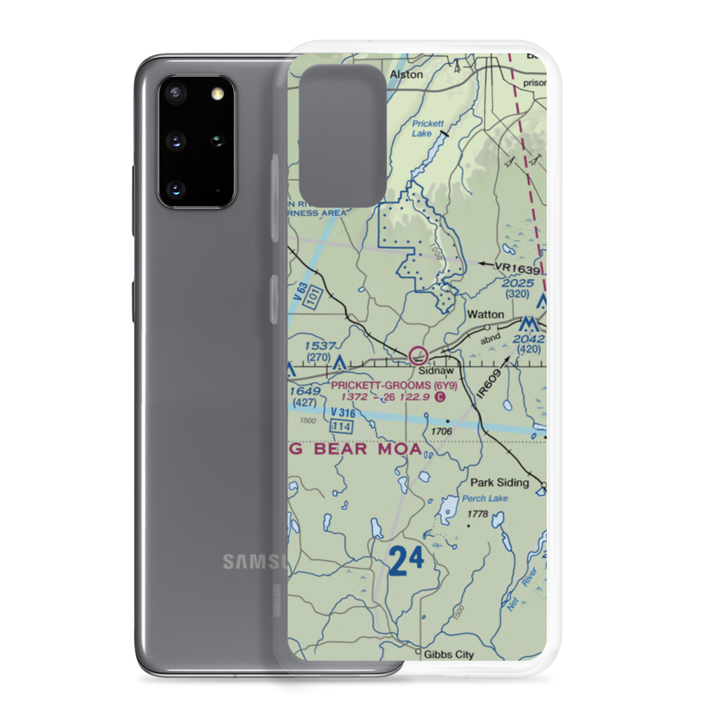 Prickett-Grooms Field (6Y9) VFR Sectional Samsung Case Samsung Galaxy S20 Plus model shown