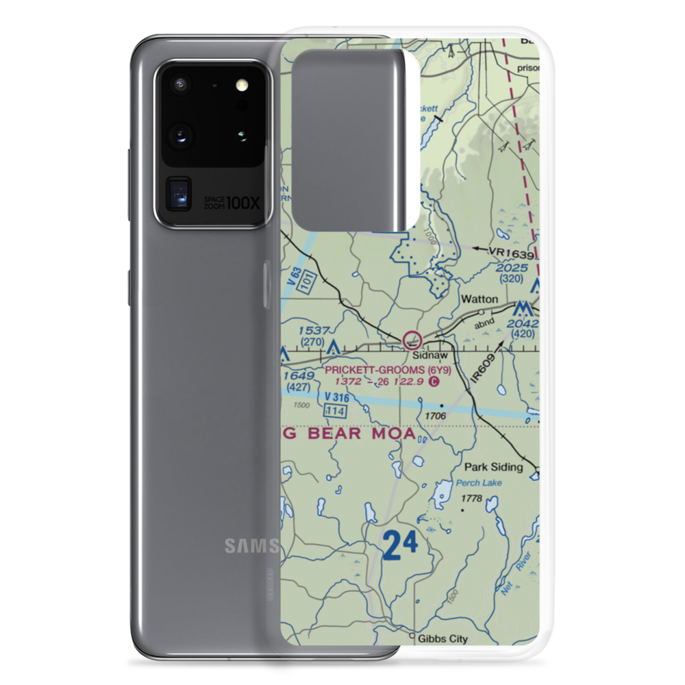 Prickett-Grooms Field (6Y9) VFR Sectional Samsung Case Samsung Galaxy S20 Ultra model shown