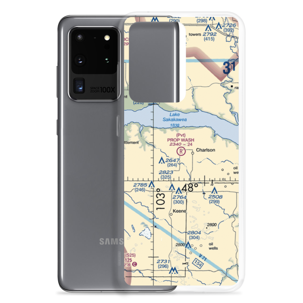 Prop Wash Field (ND25) VFR Sectional Samsung Case Samsung Galaxy S20 Ultra model shown