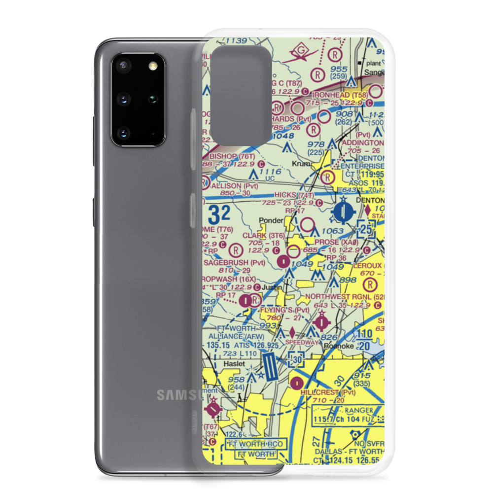Prose Field (XA00) VFR Sectional Samsung Case Samsung Galaxy S20 Plus model shown