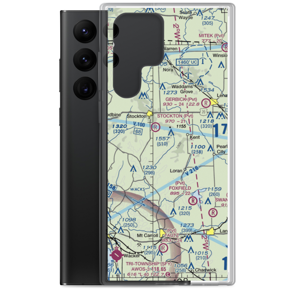 Providence Place Field (99IL) VFR Sectional Samsung Case Samsung Galaxy S22 Ultra model shown