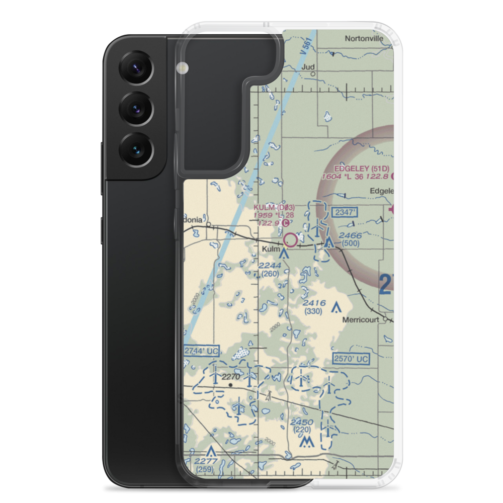 Pruetz Municipal Airport (5K9) VFR Sectional Samsung Case Samsung Galaxy S22 Plus model shown