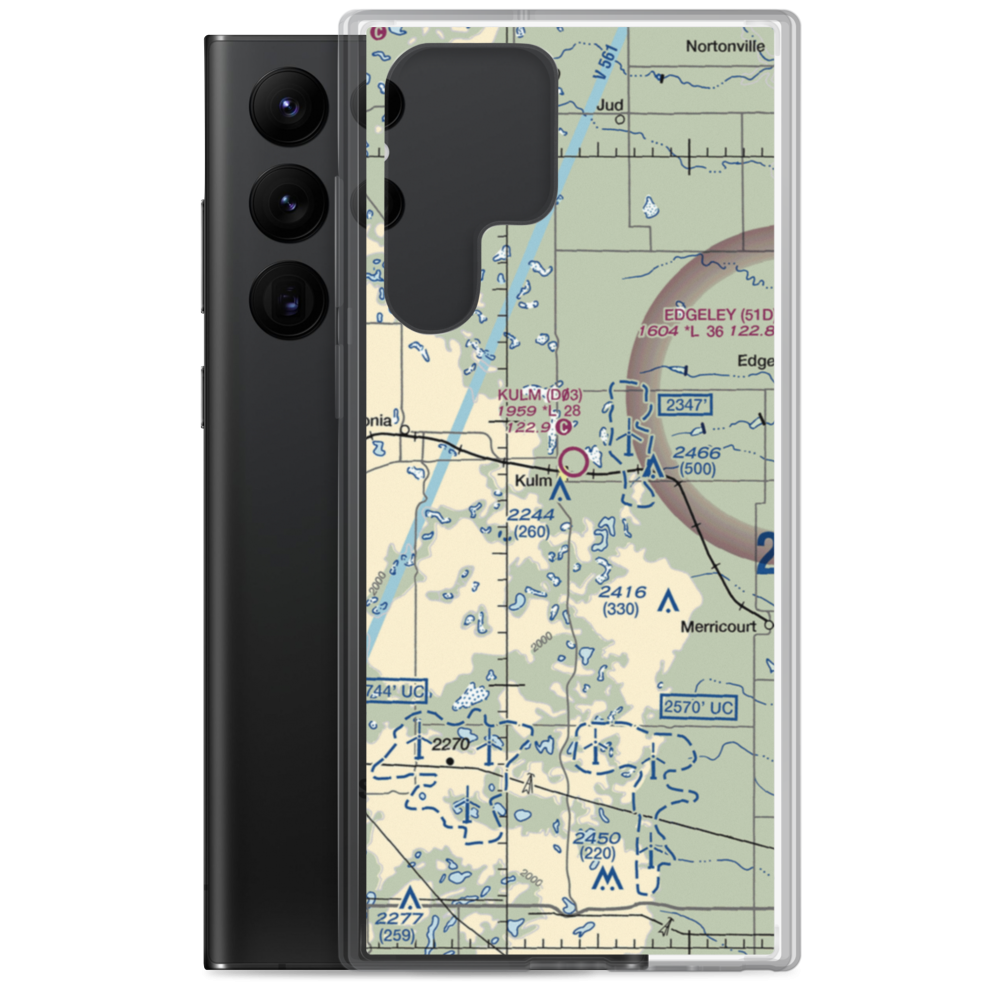 Pruetz Municipal Airport (5K9) VFR Sectional Samsung Case Samsung Galaxy S22 Ultra model shown