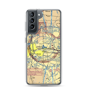 Pueblo Memorial Airport (PUB) VFR Sectional Samsung Case