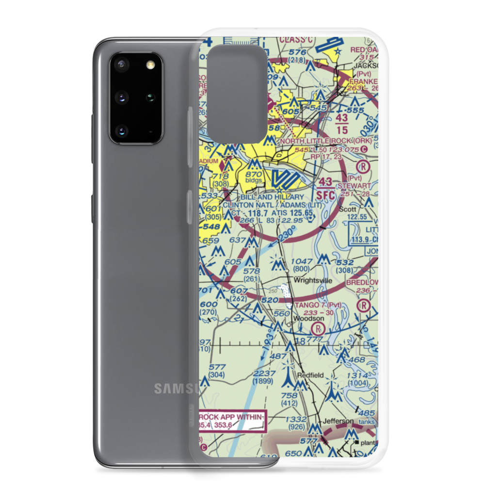 Pumpkin Patch Field (US-0454) VFR Sectional Samsung Case Samsung Galaxy S20 Plus model shown