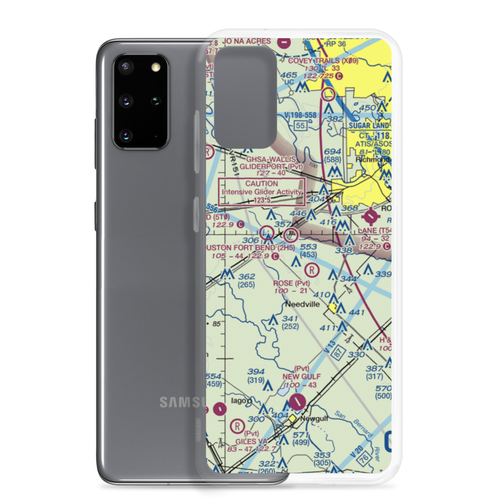 Purdy-Nielsen Memorial Airpark (3TS5) VFR Sectional Samsung Case Samsung Galaxy S20 Plus model shown