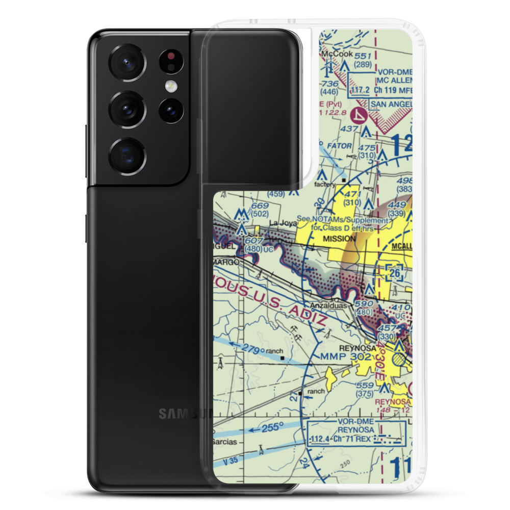 Putz Airport (US-0136) VFR Sectional Samsung Case Samsung Galaxy S21 Ultra model shown