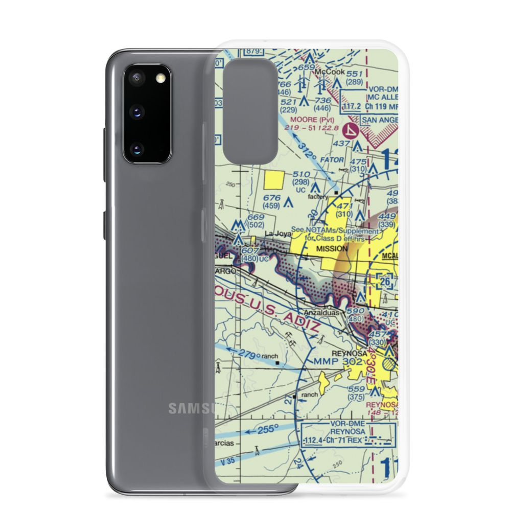 Putz Airport (US-0136) VFR Sectional Samsung Case Samsung Galaxy S20 model shown