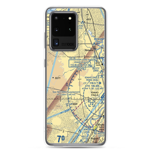 Q.B. One Airport (ID50) VFR Sectional Samsung Case