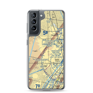 Q.B. One Airport (ID50) VFR Sectional Samsung Case